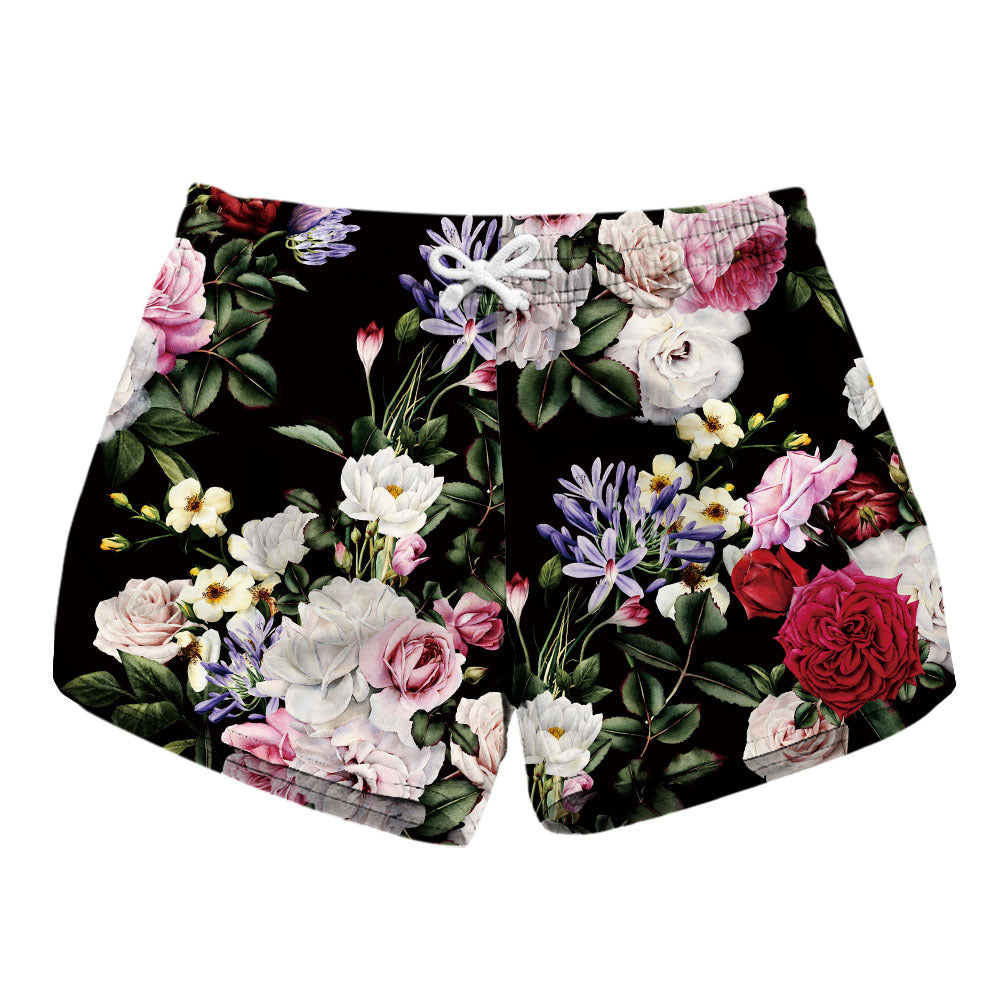 Midnight Blossom Shorts