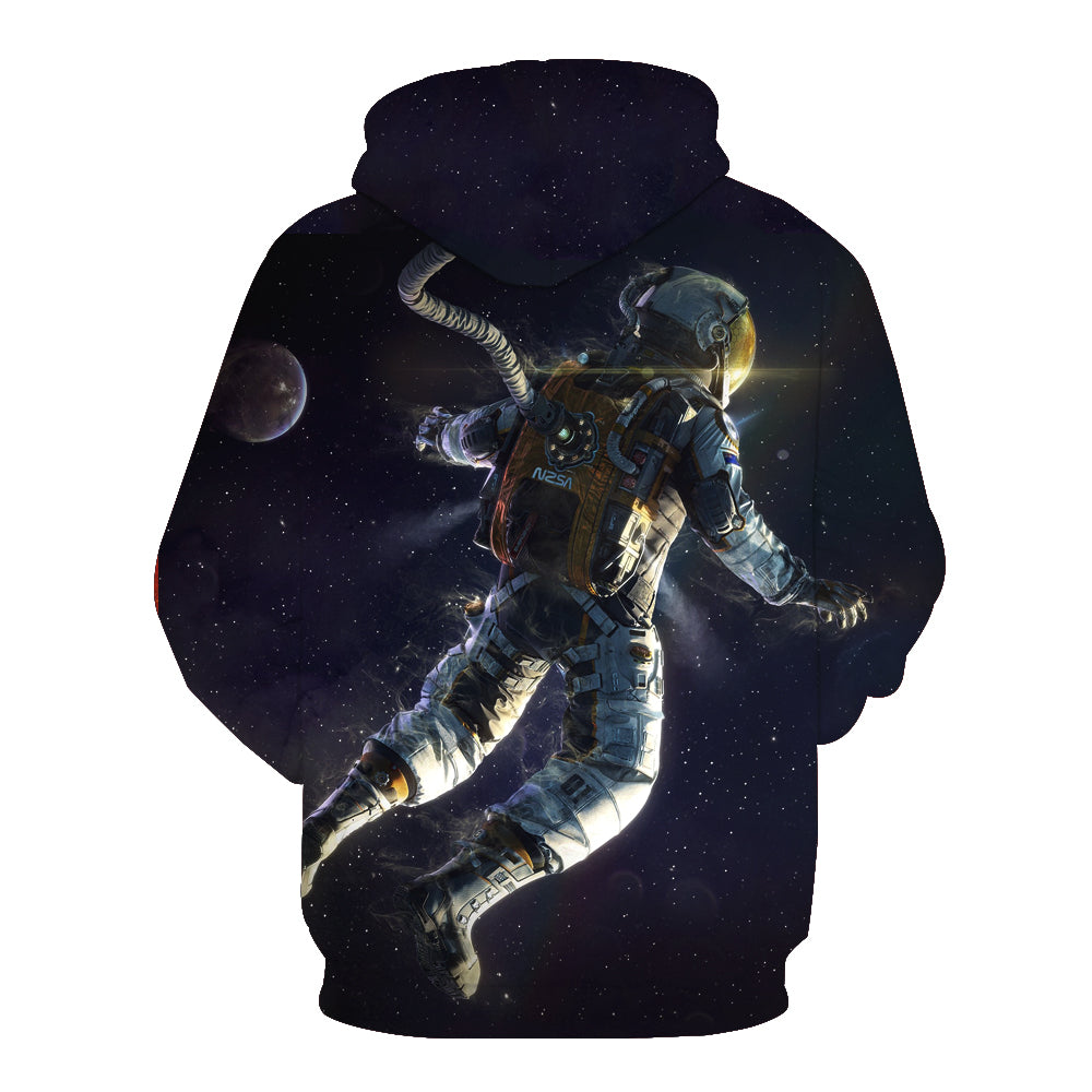 Astronaut Hoodie 3D Printed