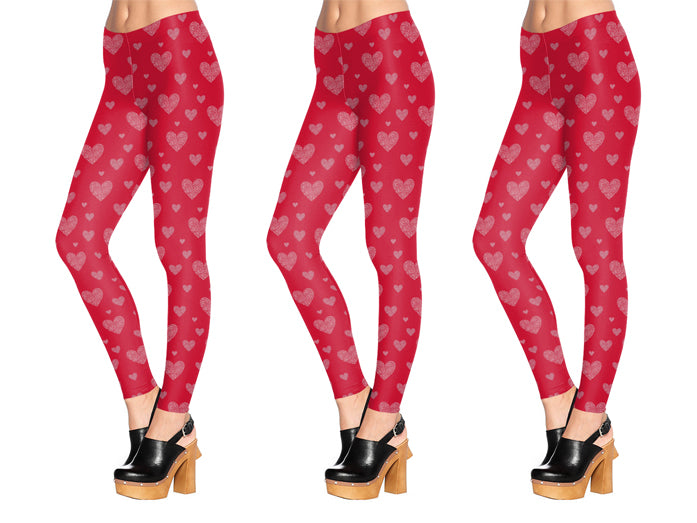Hearts All Over Baby Leggings