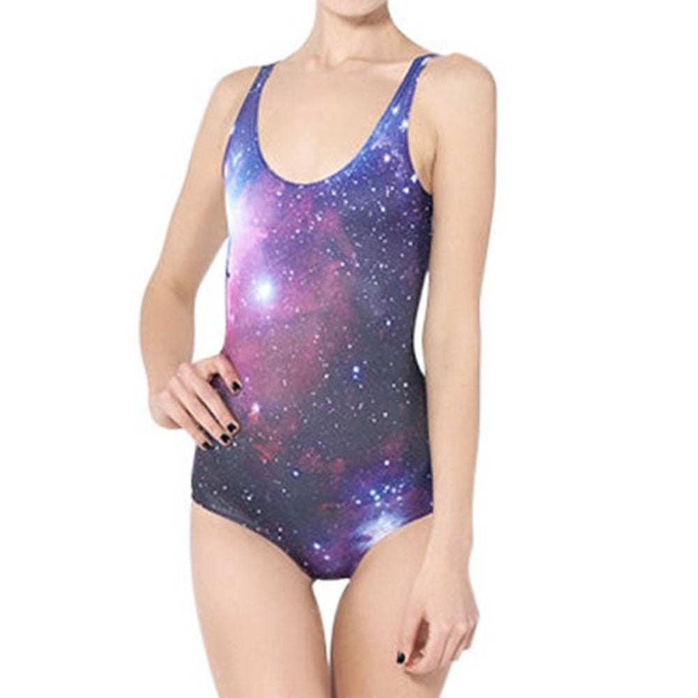 Purple Galaxy Swimsuit