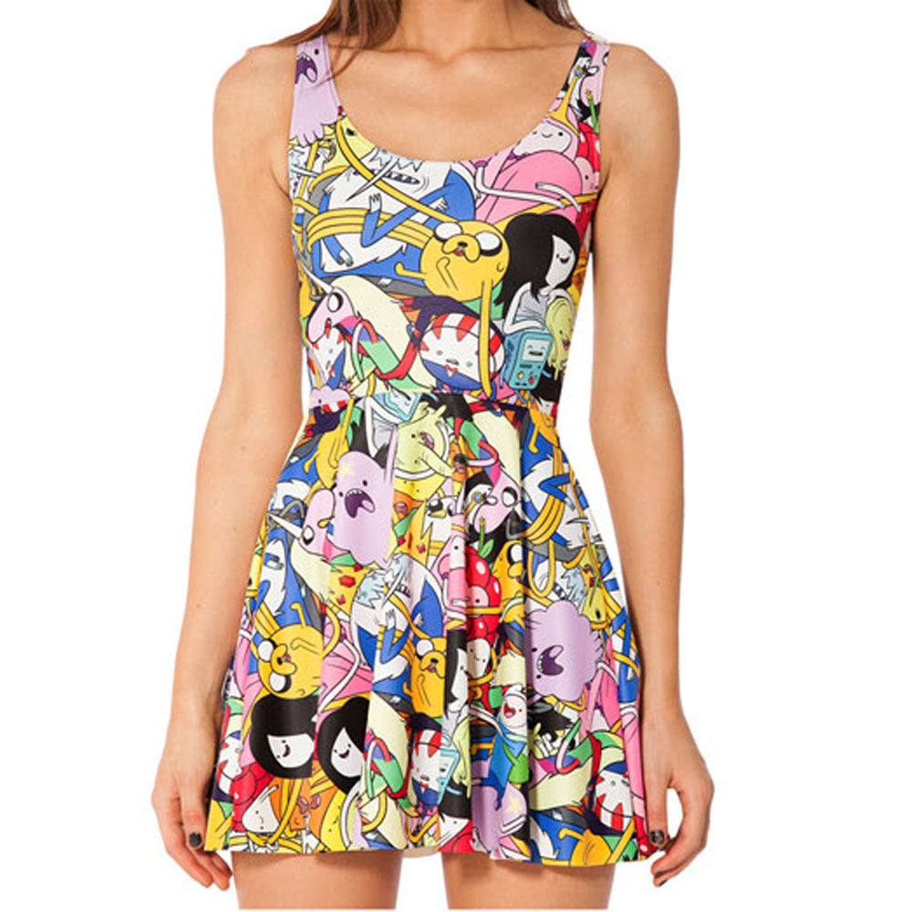 Adventure Time Skater Dress