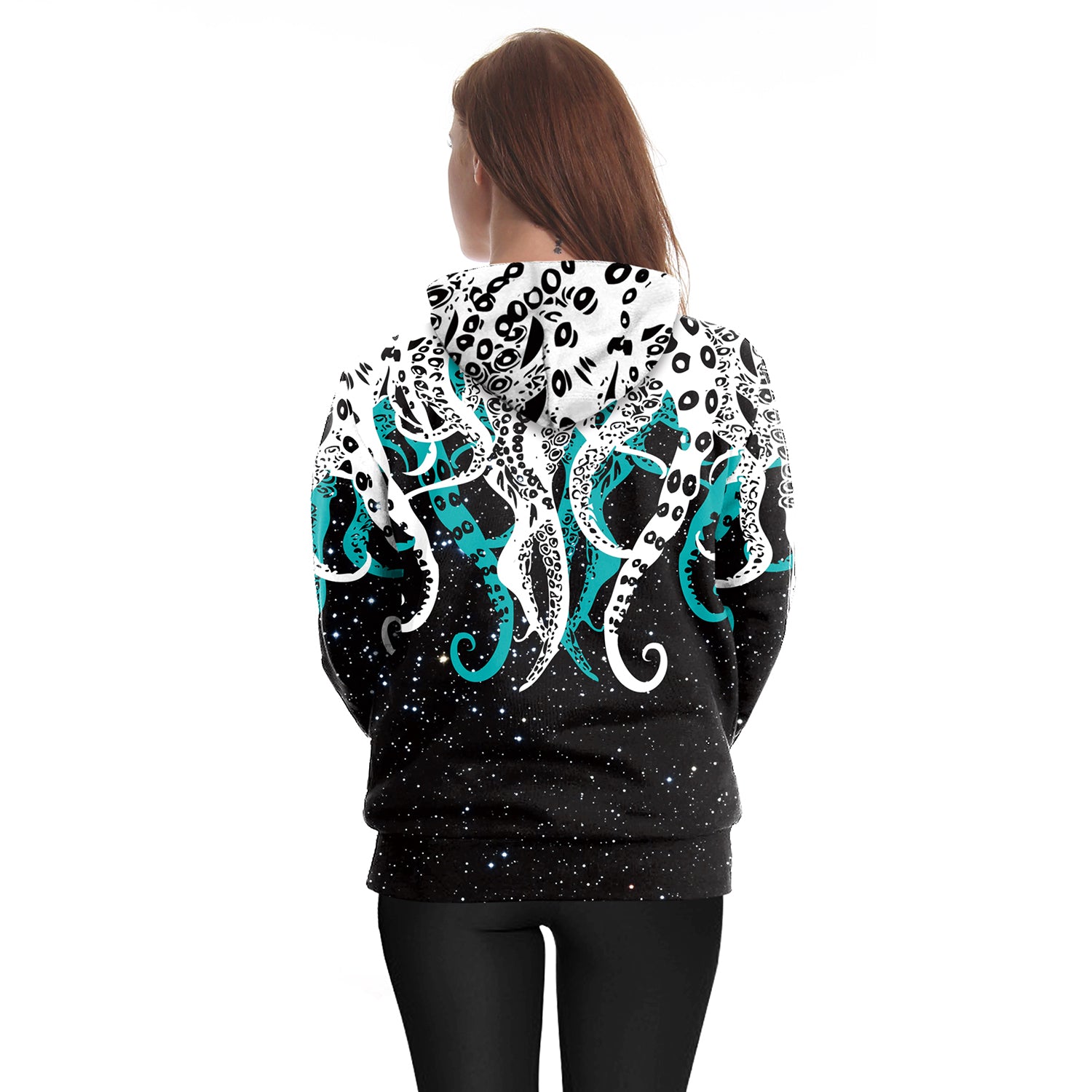 Octopus Hoodie 3D Printed