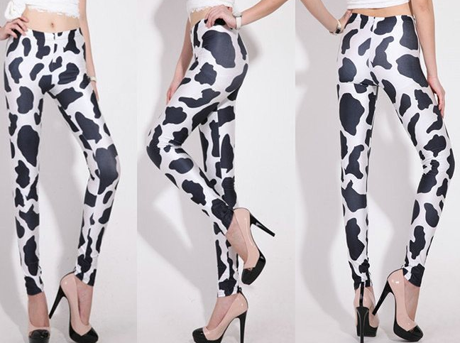 Cow Print Leggings – Online Legging Store